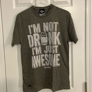 Brew City “I’m Not Drunk I’m Just Awesome” T-Shirt with Bottle Opener